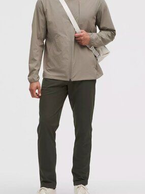 Lululemon ABC Pant Men’s 32 Olive Green Warpstreme 5 Pocket Stretch Performance